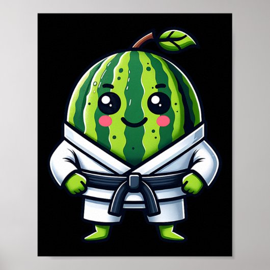 Karate Watermelon Champion  ポスター (正面)