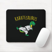 Karatesaurus Trex Karate Funny Dinosaur Martial Ar マウスパッド (マウス)