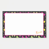 KarenまたはYouのカスタマイズ可能なStar Post It Note ポストイット (正面)