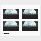 Karen KreatureによるSkot Meyer Half Moonステッカー 長方形シール (シート)