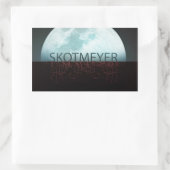 Karen KreatureによるSkot Meyer Half Moonステッカー 長方形シール (バッグ)