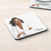 Karen Renee by KAB Coaster for エレガント Black Women コースター (左側)