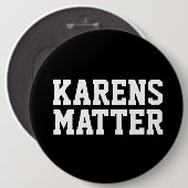 KARENS MATTER KAREN BUTTON 缶バッジ (正面&裏面)