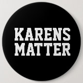 KARENS MATTER KAREN BUTTON 缶バッジ (正面)