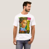 KARESSA JAMES – スケートボードTシャツ Tシャツ (正面フル)