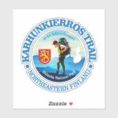 Karhunkierrosトレイル(C) シール (シート)