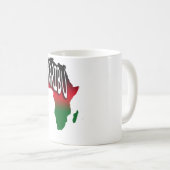 Karibu - Welcome - Swahili コーヒーマグカップ (正面右)