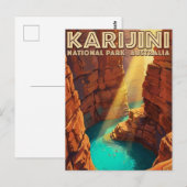 Karijini National Park Australia ポストカード (正面/裏面)