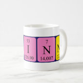 Karinna期別テーブル名mug コーヒーマグカップ (正面右)