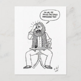 Karl MarxがSPGBテストに失敗 ポストカード