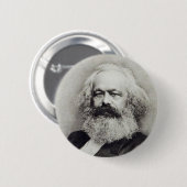 Karl Marx 缶バッジ (正面&裏面)