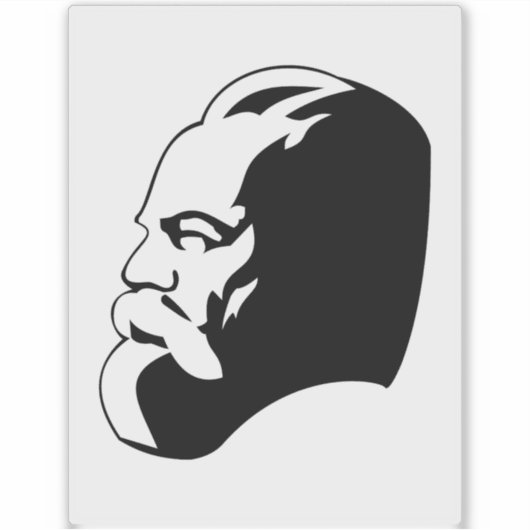 Karl Marx, Communism, Socialism, Soviet Union シール (正面)