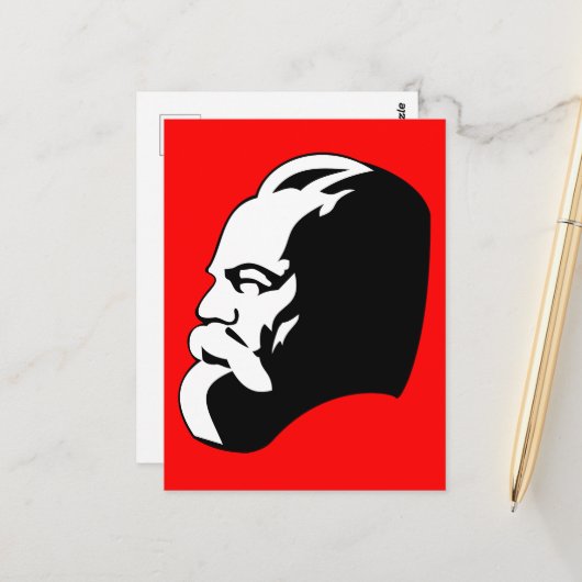 Karl Marx, Communism, Socialism, Soviet Union ポストカード (正面/裏面インサイチュ)