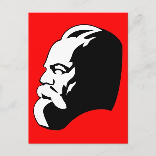 Karl Marx, Communism, Socialism, Soviet Union ポストカード (正面)