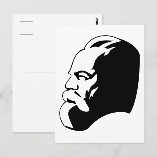 Karl Marx, Communism, Socialism, Soviet Union ポストカード (正面/裏面)