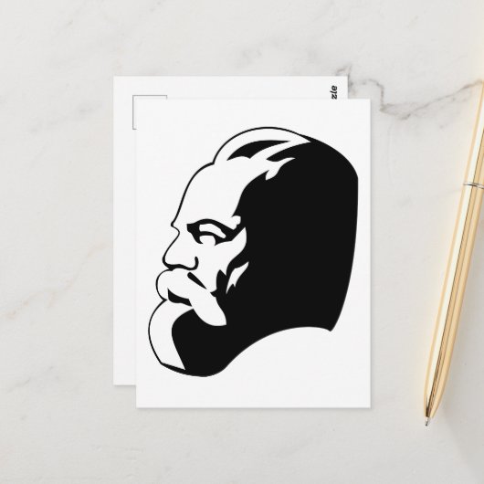Karl Marx, Communism, Socialism, Soviet Union ポストカード (正面/裏面インサイチュ)