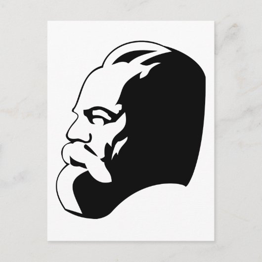 Karl Marx, Communism, Socialism, Soviet Union ポストカード (正面)