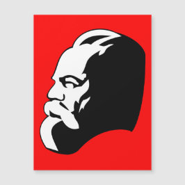 Karl Marx, Communism, Socialism, Soviet Union マグネット招待状