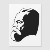 Karl Marx, Communism, Socialism, Soviet Union マグネット招待状 (正面)
