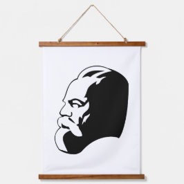 Karl Marx, Communism, Socialism, Soviet Union 吊り下げ型タペストリー