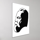 Karl Marx, Communism, Socialism, Soviet Union 箔ポスター (レイダウン)