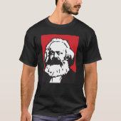 Karl Marx - Communism Socialist  Tシャツ (正面)