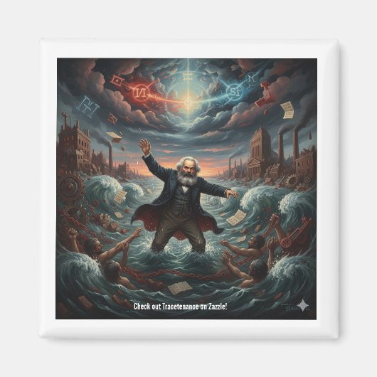 Karl Marx Magnet マグネット (正面)