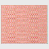 ‘Karlek’ heart  gift wrapping paper (pink,red) ラッピングペーパー (フラット)
