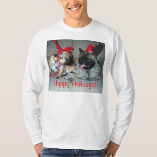 Karli及びBubba、幸せな休日! Tシャツ