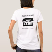 KarliHausのビール醸造所基本的なレディースTシャツ Tシャツ (裏面)