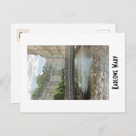 Karlovy Vary Postcard ポストカード (正面/裏面)
