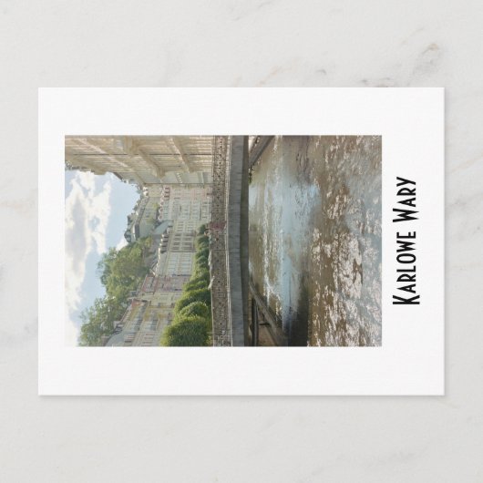 Karlovy Vary Postcard ポストカード (正面)