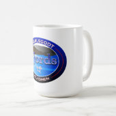 Karlsgodtのフィヨルドのマグ コーヒーマグカップ (正面右)