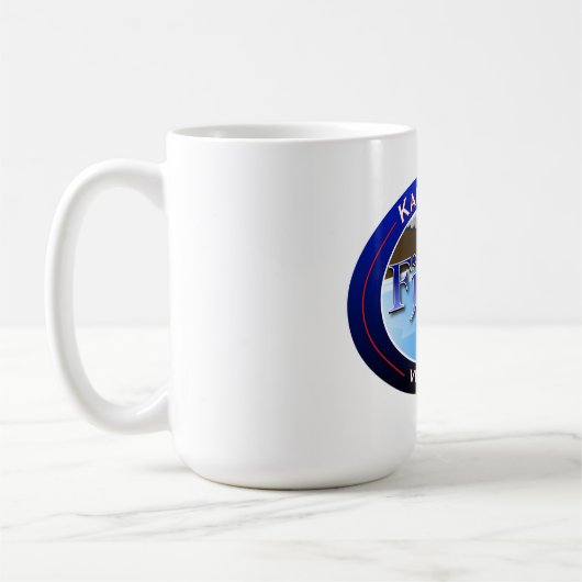 Karlsgodtのフィヨルドのマグ コーヒーマグカップ (左)