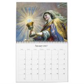 karlskirche フレスコ画 2026 カレンダー (1月 2027)