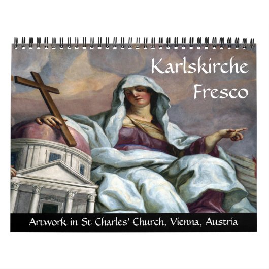 karlskirche フレスコ画 2026 カレンダー (カバー)