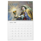 karlskirche fresco 2026 カレンダー (1月 2027)