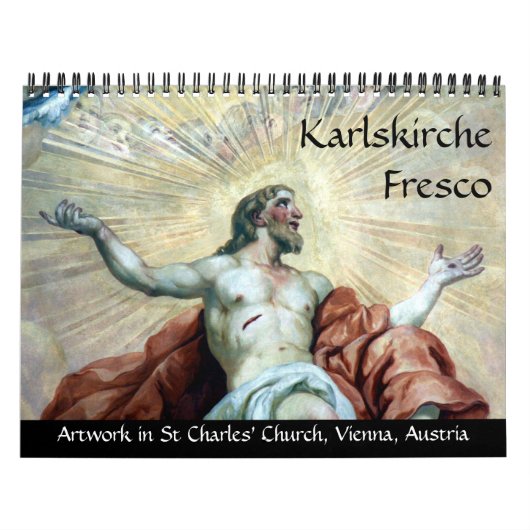 karlskirche fresco 2026 カレンダー (カバー)