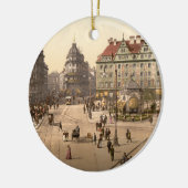 Karlsplatzおよび駅、ミュンヘン、ドイツ セラミックオーナメント (左)