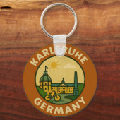 Karlsruhe German Urban Emblem キーホルダー (裏面)