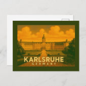 Karlsruhe Germany City Art ポストカード (正面/裏面)