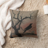 Karlstejn 1882年のワタリガラス クッション (ブランケット)