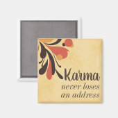 Karmaおもしろいはアドレス磁石を失わない マグネット (正面/裏面)