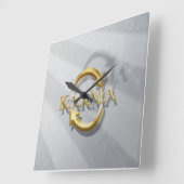 KARMAコレクションセット- スクエア壁時計 (傾斜)