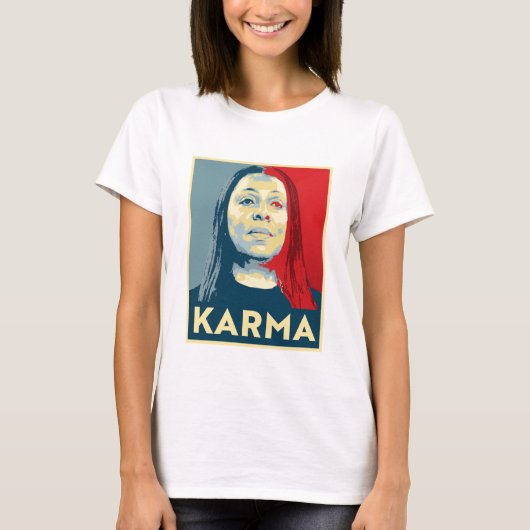 KARMA: レティシア・ジェームズ Tシャツ (正面)