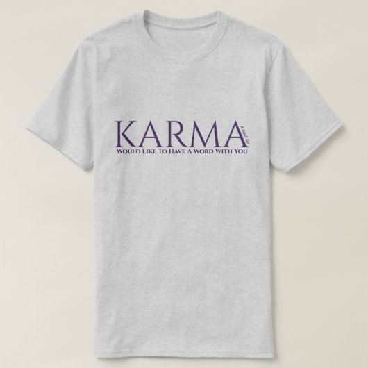 Karma (2) - A MisterPシャツ Tシャツ (デザイン正面)