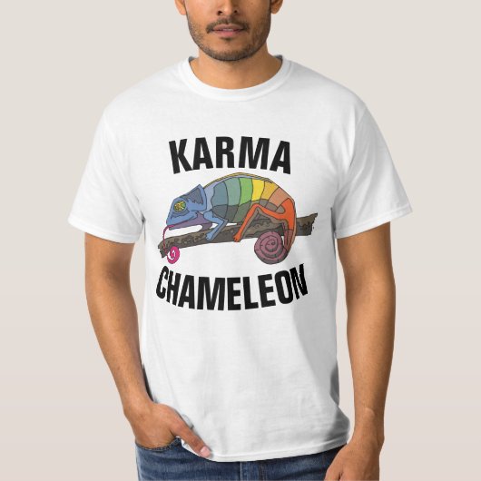 KARMA CHAMELEONヴィンテージ80s Tシャツ (正面)