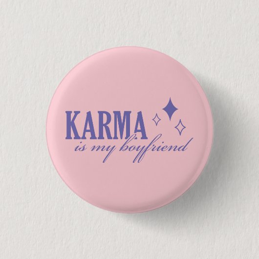 Karma is My Boyfriend 缶バッジ (正面)