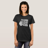Karma Is The Most Patient Gangster Ever  Joke Quot Tシャツ (正面フル)