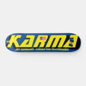 KARMA JMT BARB 7 3/4"スケートボードデッキ スケートボード (横)